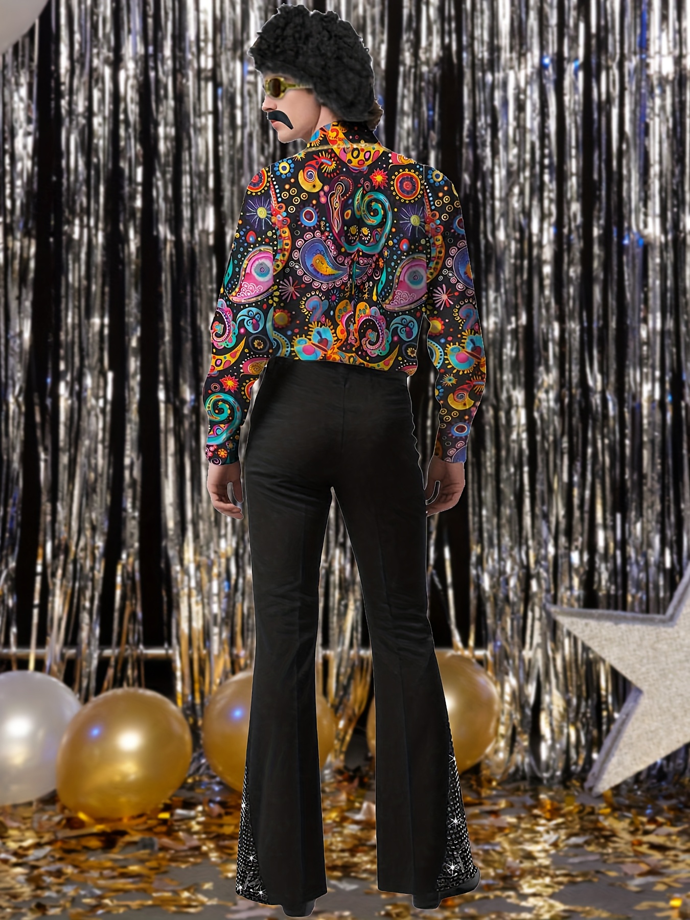 70s Men's Disco Costume for Halloween Parties